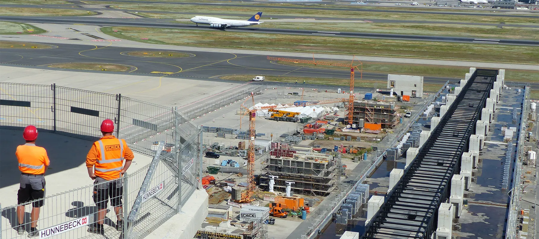 Fertigstellung Terminal 3, Flughafen Frankfurt
