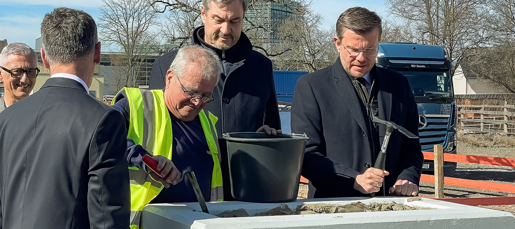 Grundsteinlegung Zentrum für Seelische Gesundheit Nürnberg