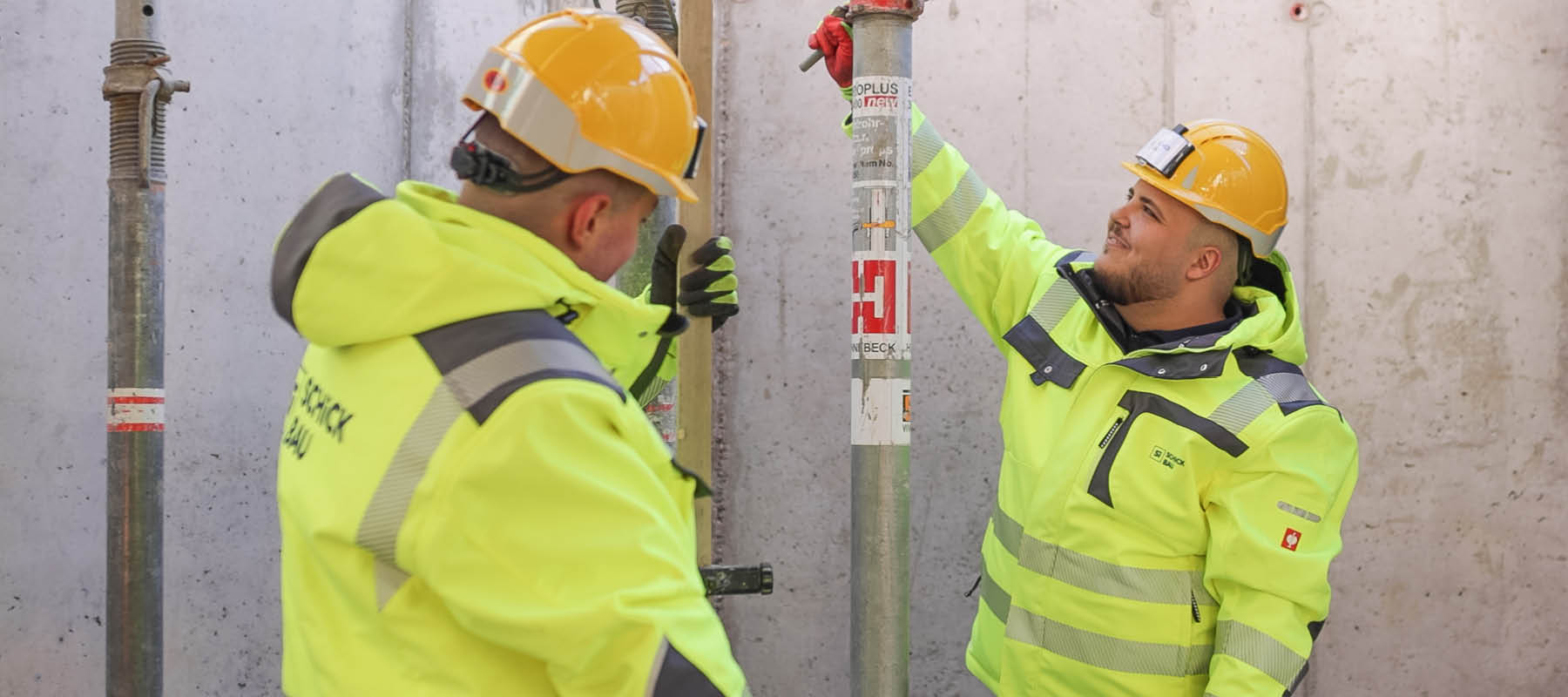 Ausbildung zum Beton- und Stahlbeton­bauer